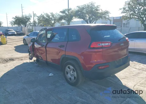 2014 Jeep Cherokee Sport z USA, uszkodzony, nr VIN 1C4PJLAB2EW262474